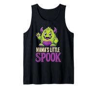 Halloween Kids Mama's Little Spook Cute Monster Gift Tank Top
