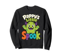 Halloween Kids Pappy's Little Spook Cute Monster Gift Sweatshirt