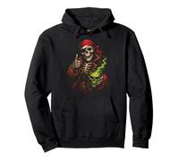 Halloween Kids Pirate Skeleton Jack O Lantern Graphic Pullover Hoodie