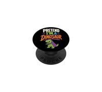 Halloween Kids Pretend I'm A Dinosaur Funny Costume PopSockets Adhesive PopGrip