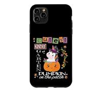 Halloween Kindergarten Cute Unicorn Pumpkin Teacher Student Case for iPhone 11 Pro Max