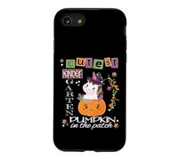 Halloween Kindergarten Cute Unicorn Pumpkin Teacher Student Case for iPhone SE (2020) / 7/8