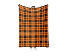 Halloween Knit Blankets Spooky Spider Web Witch's Hat Blanket Orange Pumpkins Leaves Blanket for Couch Bed Pink Halloween Decorations Graduation Gifts