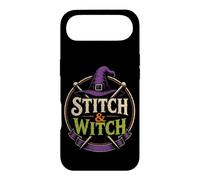 Halloween Knitting Stitch & Witch Witchy Needles Broom Case for iPhone Air
