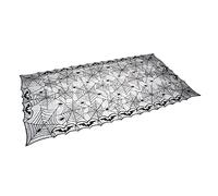 Halloween Lace Web Black Bat Mantel Scarf Tablecloth Runner Party Home Decorations Table Toppers