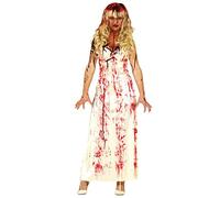 Halloween Ladies Bloody Prom Queen Costume