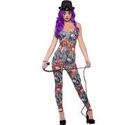 Halloween Ladies Creepy Clown Bodysuit