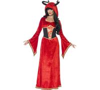 Halloween Ladies Demonic Queen Costume