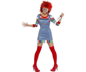 Halloween Ladies Offical Chucky Costume