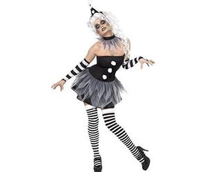 Halloween Ladies Sinister Pierrot Clown