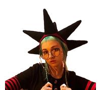 Halloween Large Knit Hat Oversized Headgear Party Holiday Winter Warm Oversized Sea-Urchin Theme For Teens Funny Knit