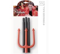 Halloween Large Red Devil Fancy Dress Cosplay Plastic Pitchfork Prop
