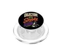Halloween Lawyer Objection It's Spooky Season Gift PopSockets PopGrip for MagSafe