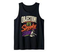 Halloween Lawyer Objection It's Spooky Season Gift Tank Top