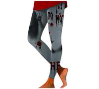 Halloween Leggings Women's High Waist, Funny Spider Web Print Yoga Trousers, Women's Opaque, Fashion Yoga Sports Trousers, Tummy Control Festival Costume Leggings, Wonder Trousers for Fancy Dress