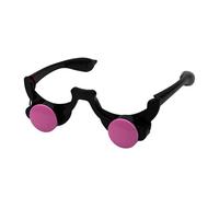 Halloween Leuchtbrille - LED Brille mit Roten Augen | Party Accessoire für Tanz & Festival | Komfortable Leuchtende Brille für Erwachsene & Kinder | Wiederverwendbar