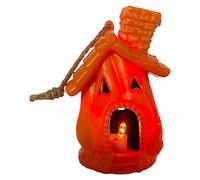 Halloween Light, Light-Up Pumpkin Gothic Decoration, Lightweight Yet Sturdy, Spooky Outdoor Halloween Ornament for Party, Home, Lawn, Hallway, Festival Decor, Indoor