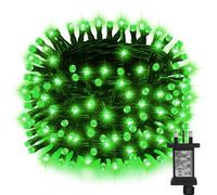 Halloween Lights 200LED Green String Lights for indoor outdoor Yard decor | 6h Timer halloween lights 8 Modes IP44Waterproof Plug string Light