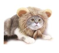 Halloween Lion Transformation Hat Adjustable Pet Dog Cat Festival Dress up Cute and Bizarre Ghost Festival Costume