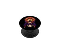 Halloween Lion Witch Hat Vampire Cape Costume Funny PopSockets Adhesive PopGrip