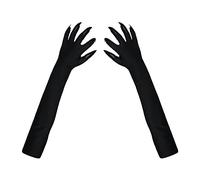 Halloween Long Nail Werewolf Claw Glove - Animal Paw Horror Ghost Bizarre Pointed Fingernails - Fancy Dress Accessory for Cosplay Wolf Dinosaur Cat - Adult Teen