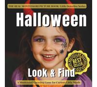 Halloween Look and Find for Toddlers: A Montessori Little Detective Picture Book with Real Photos, Hidden Objects, and Seek-and-Find Halloween Fun