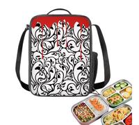 Halloween Lunch Bag Adjustable Lightweight Spacious Ghost Bat
