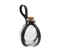 Halloween Magic Bottle Holster - Dark Magic Potion Belt, Cork Bottle Holder | Renaissance Costume Accessory, Small Round Potion Bottles, Bulk Set For Wizard, Fairy, Ren Faire, Halloween Party