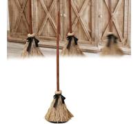 Halloween Magic Broom,Animated Floating Witch Broom with Spooky Sounds | Moving Witch Broom with Spooky Sounds, Haunted Decorations for Yard Porch Indoor Living Room