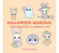 HALLOWEEN MAGIQUE: Coloriage facile et ambiance cosy