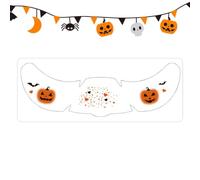 Halloween Makeup Stickers Self-Adhesive Gothic Temporary | Holiday make-up sticker suitable for men and women, masquerade ball, party, carnival party, role play, cosplay, prom evening