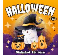 Halloween - Målarbok för barn: Roliga figurer att färglägga (Målarböcker för barn - Jane Miller)