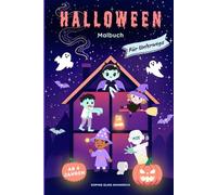 Halloween Malbuch für Unterwegs: Über 30 Halloween-Motive zum Ausmalen - Kompakt-Malbuch für Kinder ab 4 Jahren (Mini-Malbücher - Halloween)