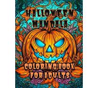 Halloween Mandala Coloring Book for Adults: 40 Images | 8.5x11 | Creepy, Scary, Fright | Mindful Coloring and Stress Relief | for Kids, Teens, Adults, and Seniors