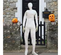 Halloween Mannequin Prop, Stuffed Mannequin, 6 Ft Lifesize Posable Human Model,Horror Posing Human Model Halloween Decor, Hanging Dead Body Decor, Perfect Scary Accessory For Yard