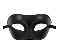 Halloween Mask for Adult Elegant for Masquerade Parties Classic Half Face Design Halloween Celebrations Suitable both Men and Women Perfect Accessory Themed Events (Black, One Size)