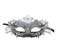 Halloween Mask for Adult Halloween Party 9 Golden Decorations Costume for Women Party Favors (I, 10x23cm)
