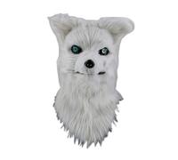 Halloween Mask for Adult Halloween Party 9 Showcasing Personality And A Must Have Item For Parties Leading The Fashion Trend. Come And It Now! 1 Party 9 (White, 25cm)