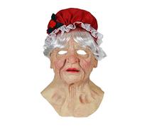 Halloween Mask for Adult Ultimate Latex Headgear for Santa Halloween Performance and Festive Occasions - Perfect Parties and Celebrations (C, One Size)