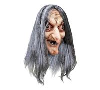 Halloween Mask Halloween Witch Scary Costume Latex Realistic Frightful Prop Party