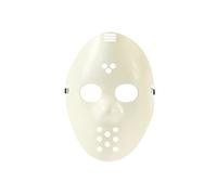 Halloween Mask Jason Hockey White Costume Adult Outfit Scary Spooky Horror Party Face Fancy Dress Cosplay For Men Women (HM22)