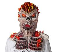 Halloween mask Skull Flame Mask Cosplay Ghost Rider Latex Masks Halloween Fancy Dress Party Superhero Costume Props