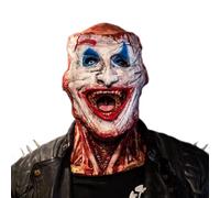 Halloween Masks, Halloween Masks with Moving Jaw, Scary Skull Mask, Skeleton Full Head Double Face Latex Masks for Horror Cosplay Costume