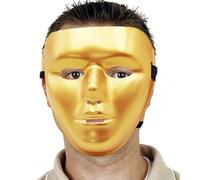 Halloween Masque | Full Face Masquerade Masque | Fashionable Gold/silver Masques For Adults | Halloween Ghost Dance Hip-Hop Performance Masques For Carnival Role Play Anquet Prom Men Kid
