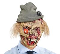 Halloween Masque Mummy Cosplay Headgear Latex Prank Prop | Halloween Costume Horror Masque for Parties Theme Parks Stage Haunted Houses Men Women