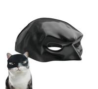 Halloween Masque - Realistic Feline Face, Detailed Handmade Masquerade | Spooky Party Costume Prop For Performances, Balls, Carnivals & Cosplay Events With Soft Elastic Band & Adjustable Ribbon