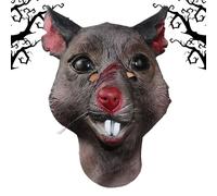 Halloween Masques for Adults Creepy Mummy Latex Cosplay Headgear Prop | Halloween Horror Cosplay Masque for Parties Theme Parks Stage Haunted Houses Men Women