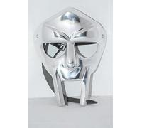 Halloween Medieval Gladiator Costume Mask aluminium Adult Custom Crafted MF Doom Handmade Halloween and Christmas Party