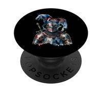 Halloween Medieval Knight Horses Knight Armor Horse PopSockets Adhesive PopGrip
