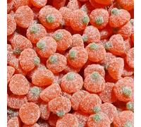 Halloween Mega Value Vegan Gummy Pumpkins - Orange Flavour Jelly Sweets - knw (500g)